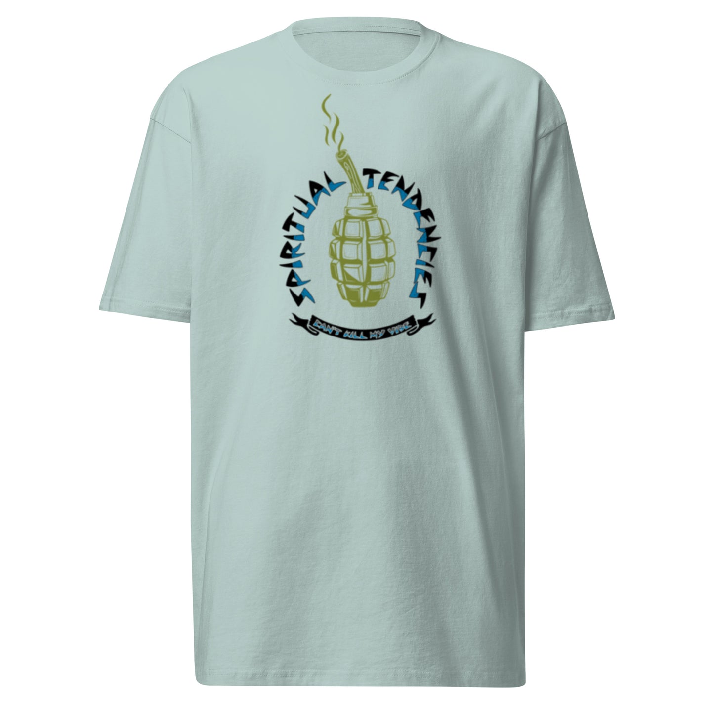 White Spiritual Tendencies Men’s premium heavyweight tee