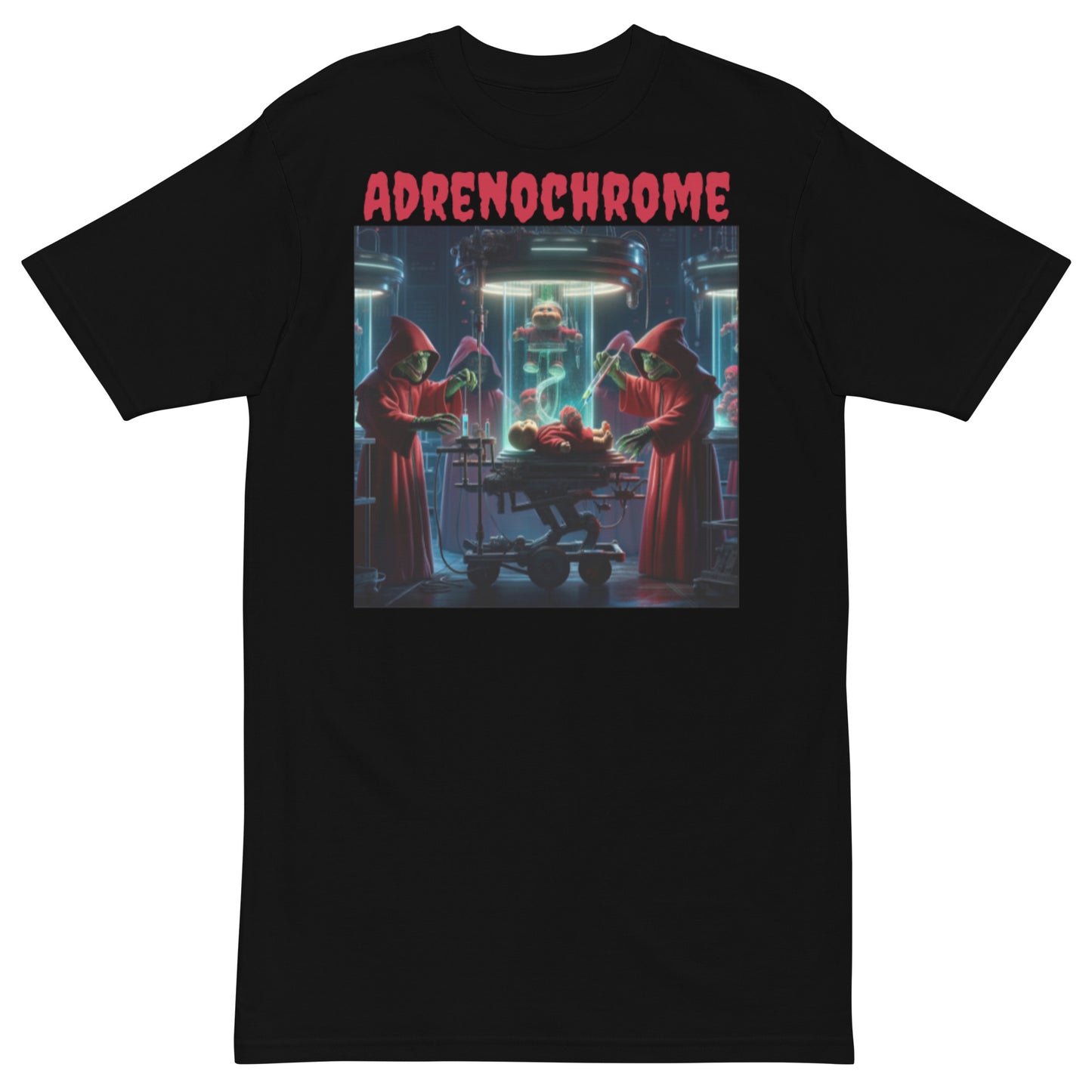 Adrenochrome Men’s premium heavyweight tee