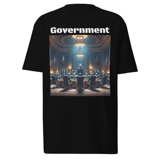 Government Men’s premium heavyweight tee