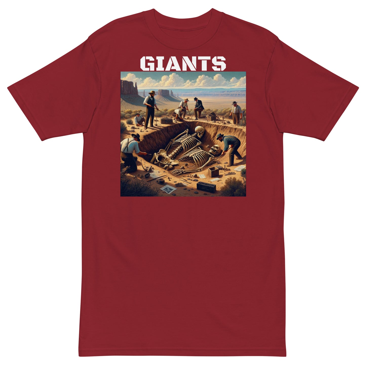 GIANTS Men’s premium heavyweight tee