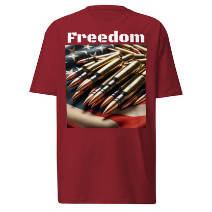 Freedom .50 BMG Men’s premium heavyweight tee