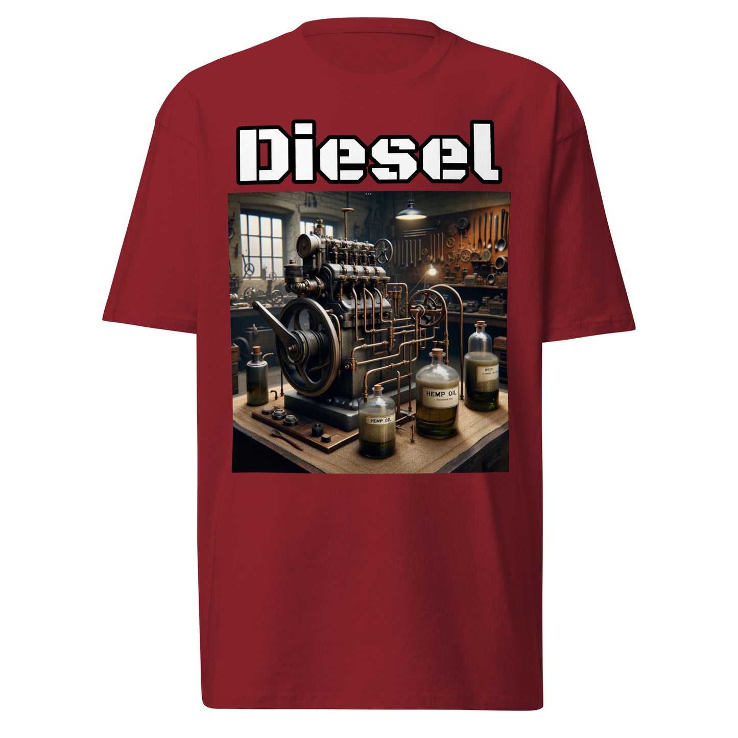 Diesel Men’s premium heavyweight tee