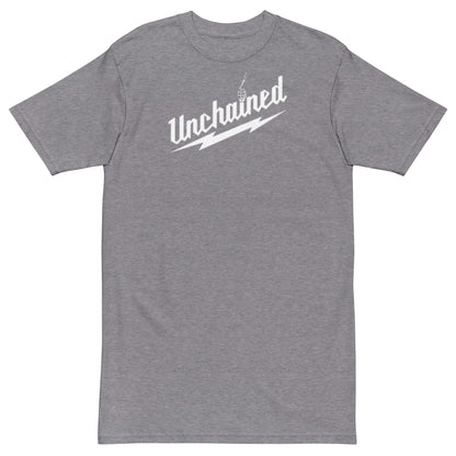 UNCHAINED Men’s premium heavyweight tee