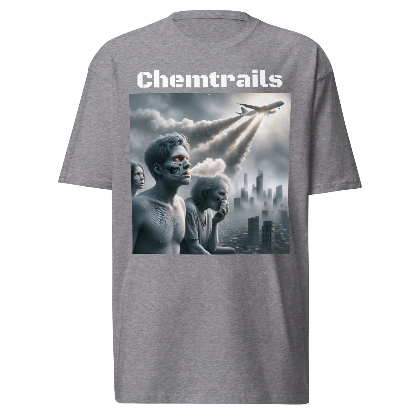 Chemtrails V2 Men’s premium heavyweight tee