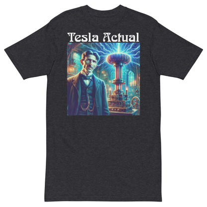 Tesla Actual Men’s premium heavyweight tee