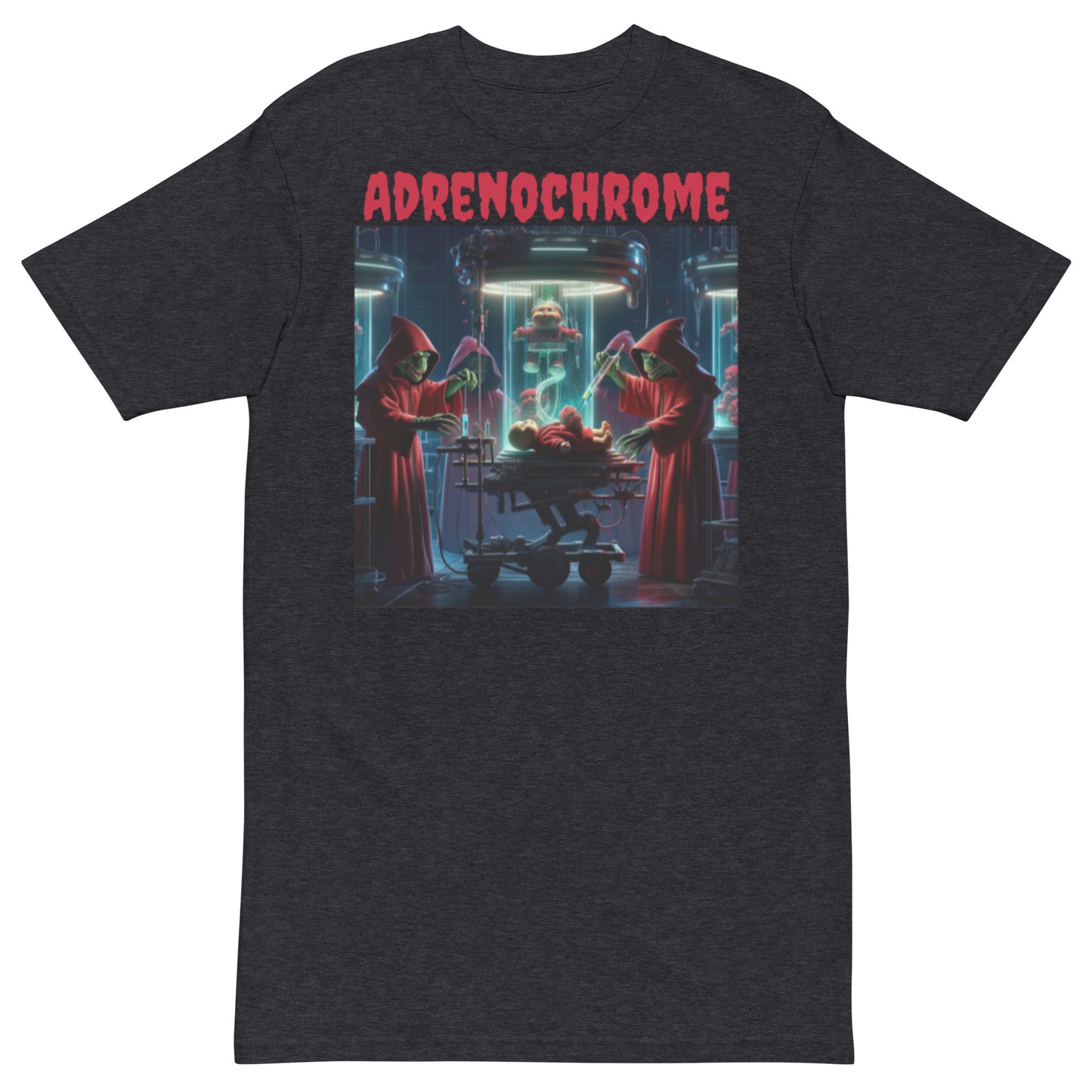 Adrenochrome Men’s premium heavyweight tee