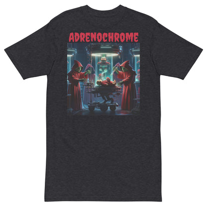 Adrenochrome Men’s premium heavyweight tee