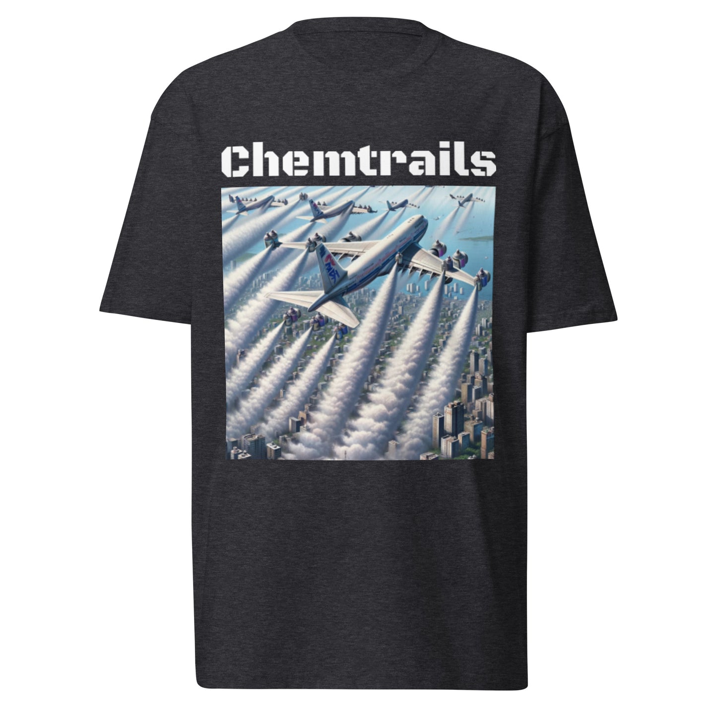 Chemtrails V1 Men’s premium heavyweight tee