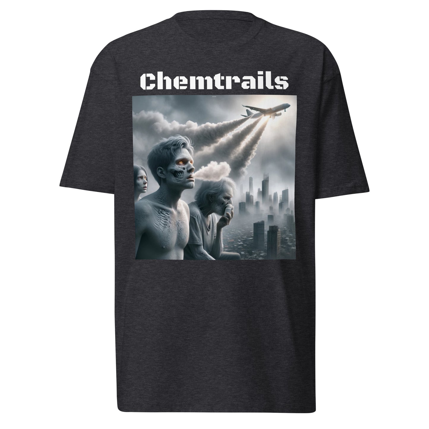 Chemtrails V2 Men’s premium heavyweight tee