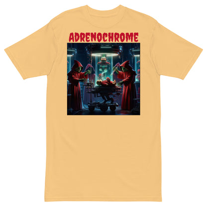 Adrenochrome Men’s premium heavyweight tee