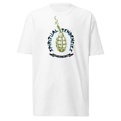 White Spiritual Tendencies Men’s premium heavyweight tee