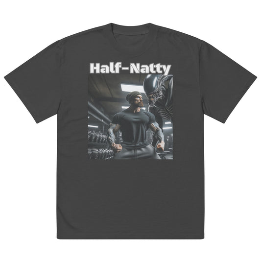 Half-Natty Pump Cover 100% Cotton Oversized faded t-shirt