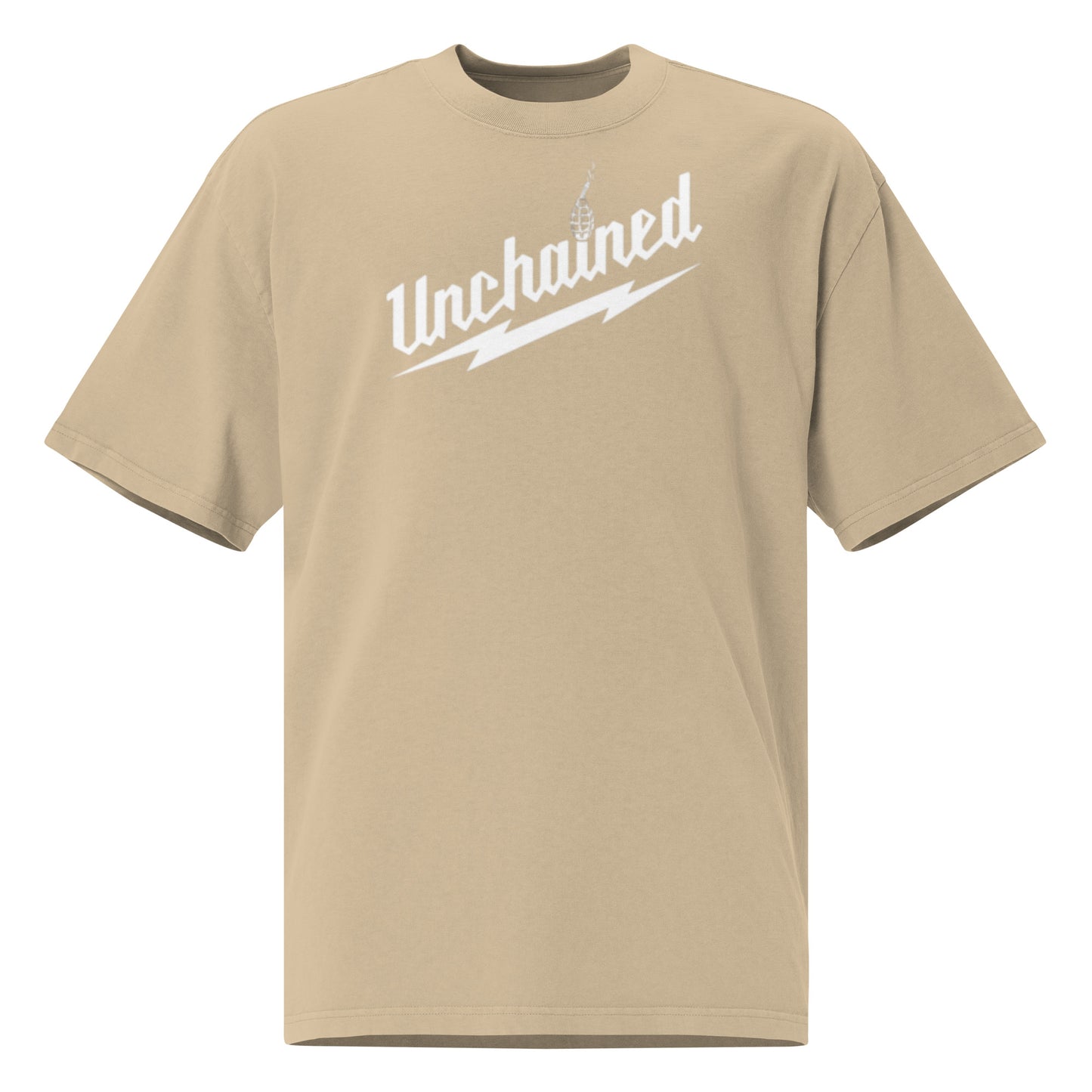 UNCHAINED Oversized faded t-shirt