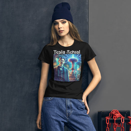 Tesla Actual Women's short sleeve t-shirt